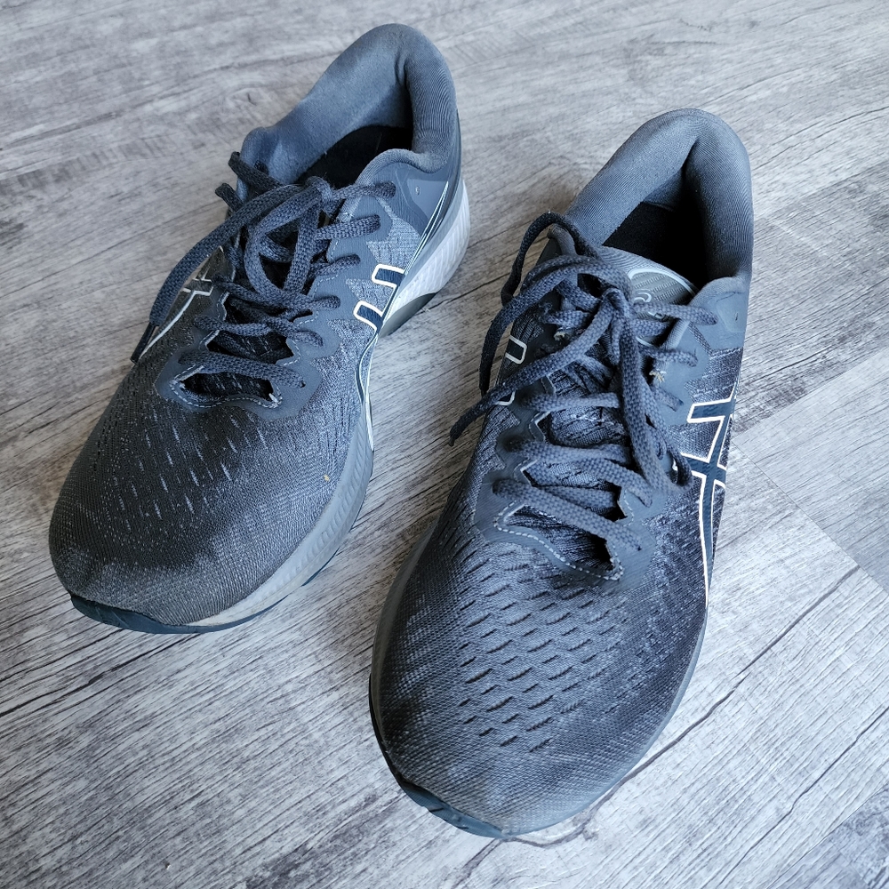 Asics Gel Kayano 27 Running Shoes, Synthetic fiber outer/ rubber sole, s…